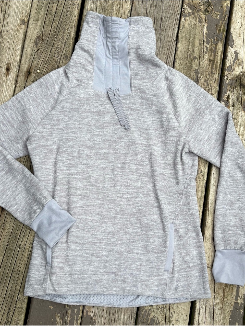 Old Navy Light Gray Women's Funnel Neck Pullover Sweater size M, NEW!